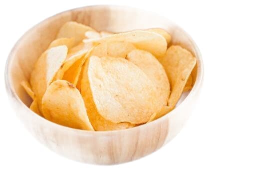 Chips de banane et de bonne seché et frais